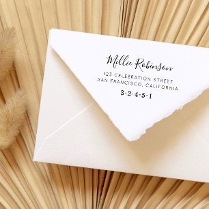 Carimbo De Borracha Crie seu próprio nome personalizado Endereço de de