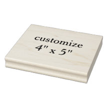 crie seu próprio simples personalizado 4" x 5" de