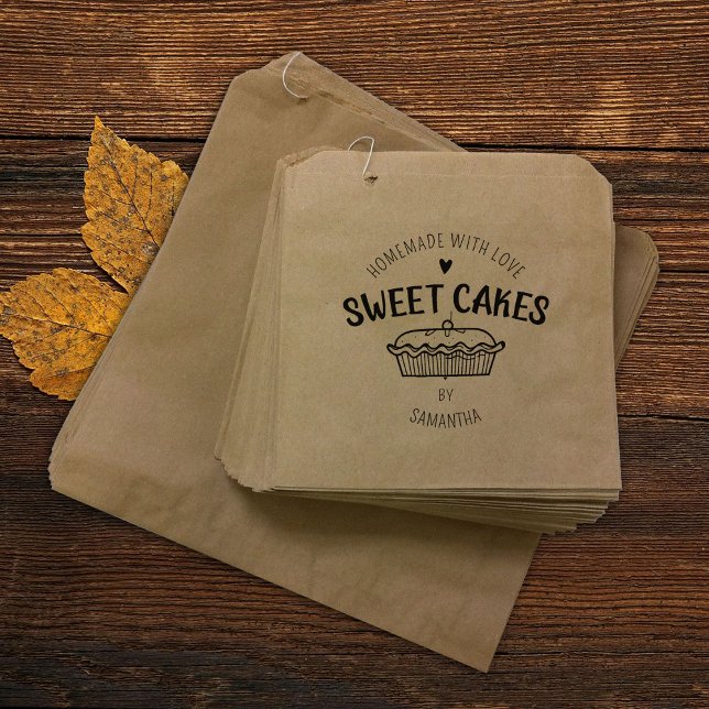 Carimbo De Borracha Crie Seus Próprios Bolos Doces E Caseiros (Criador carregado)