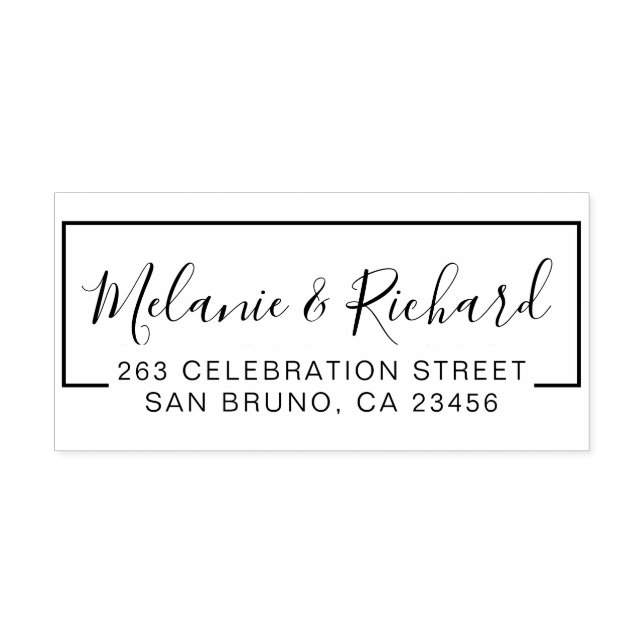 Carimbo De Borracha Crie seus próprios nomes personalizados e devolva  (Impressão)