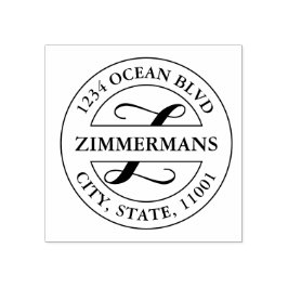 Carimbo De Borracha Crie Sua Própria Caligrafia Moderna Logotipo Elega