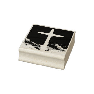 Carimbo De Borracha Cruz de Cristo de Jesus Personalizável Cristão