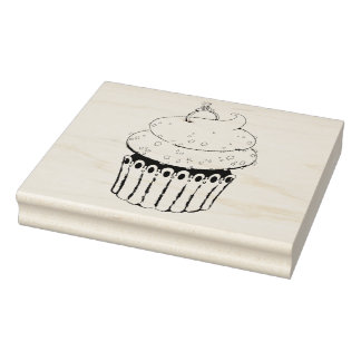 Carimbo De Borracha Cupcake Noivado doce
