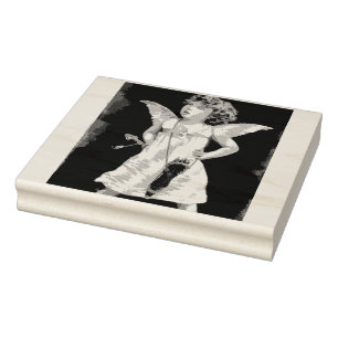 Carimbo De Borracha Cupido Zangado