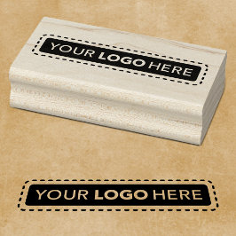 Carimbo De Borracha Custom Logo Business Branding Rubber Stamp