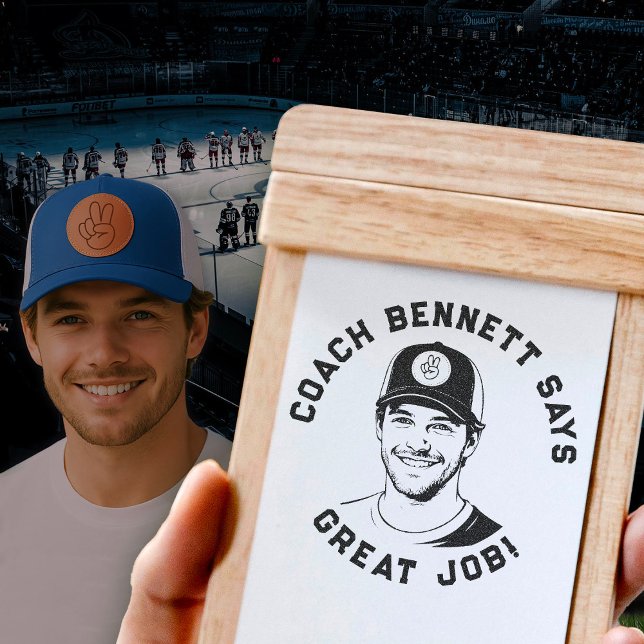 Carimbo De Borracha Custom Teacher Coach Stamp, Sports Classroom Stamp (Criador carregado)