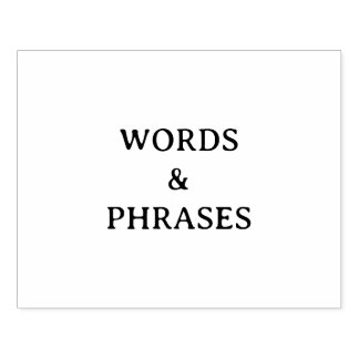 CARIMBO DE BORRACHA DE CLASSE DE EXERCÍCIO PARA AM