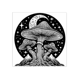 Carimbo de borracha de cogumelo