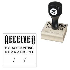 Carimbo de Borracha de Departamento Personalizado