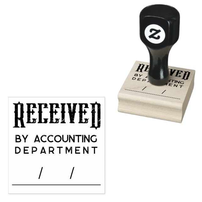 Carimbo de Borracha de Departamento Personalizado  (Carimbado)