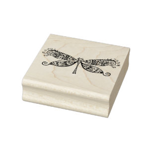 CARIMBO DE BORRACHA DE DRAGONFLY
