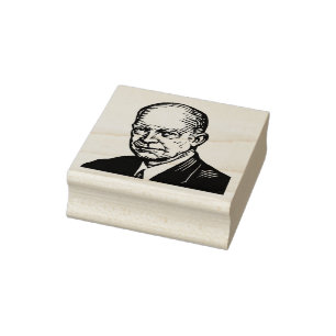 Carimbo De Borracha De Eisenhower D