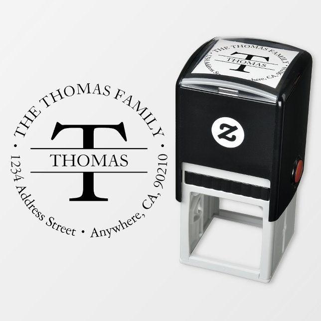 Carimbo de Borracha de Endereço de Autodigitação d (Criador carregado)