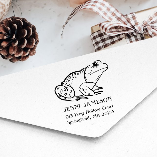 Carimbo de Borracha de Endereço de Devolução de Sa (Criador carregado)