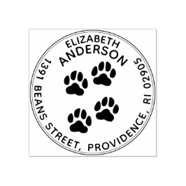 Carimbo de Borracha de Endereço de Devolução Redon