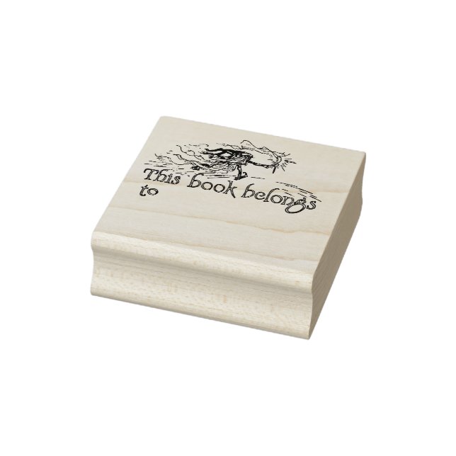 Carimbo de Borracha de Ex-Libris de Fantasia – Per (Carimbo)