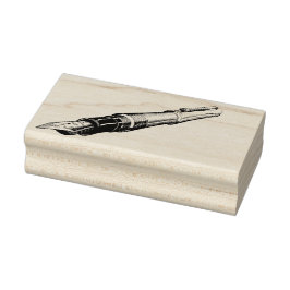 Carimbo de borracha de fonte de Caneta