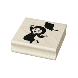 Carimbo de borracha de Formando feminino