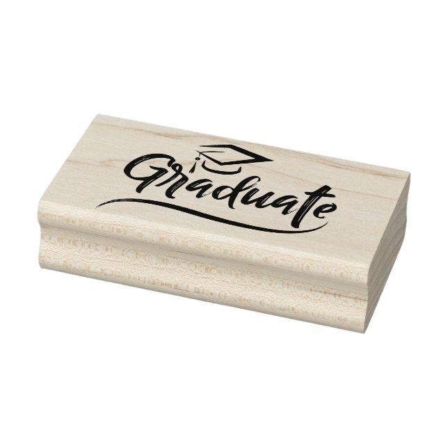 Carimbo de Borracha de Graduado (Carimbo)
