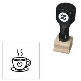 Carimbo de Borracha de Grão de Café Ícone Destacad