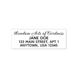 Carimbo de Borracha de Incêndio Automático