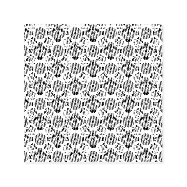 Carimbo de Borracha de Incêndio Automático (Design)