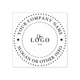 Carimbo de Borracha de Logotipo Empresarial Person