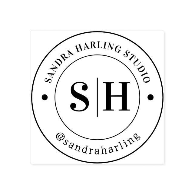 Carimbo De Borracha De Logotipo Personalizado Para (Impressão)