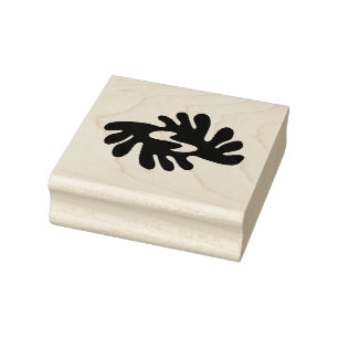 Carimbo de borracha de Madeira Adinkra (Paz e Harm