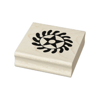 Carimbo De Borracha De Madeira Adinkra (Transforma