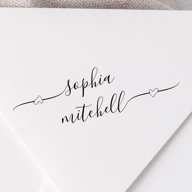 Carimbo de Borracha de Nome de Caligrafia de Scrip (Criador carregado)