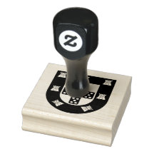 Carimbo de Borracha de Pó Português