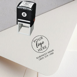 Carimbo de Borracha de Tinta Automática com Logoti