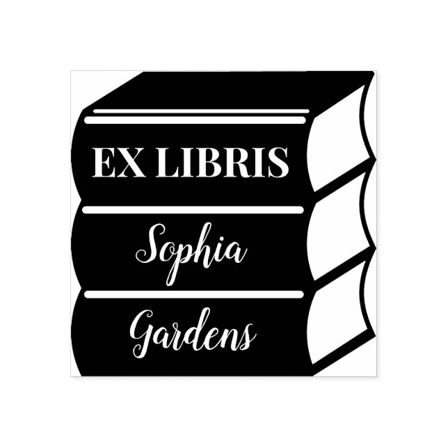 Carimbo de borracha de trilogia (2 polegadas) (Impressão)