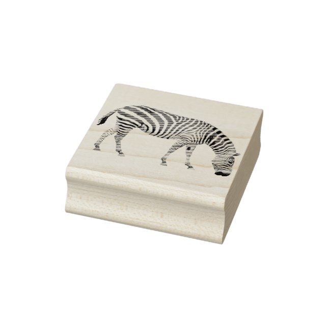 Carimbo de Borracha de Zebra (Carimbo)