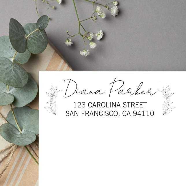 Carimbo De Borracha Deixa o endereço de devolução de script moderno (Criador carregado)