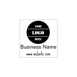 Carimbo De Borracha Design de logotipo da empresa personalizada