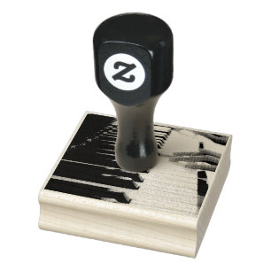 Carimbo De Borracha Design de Piano legal