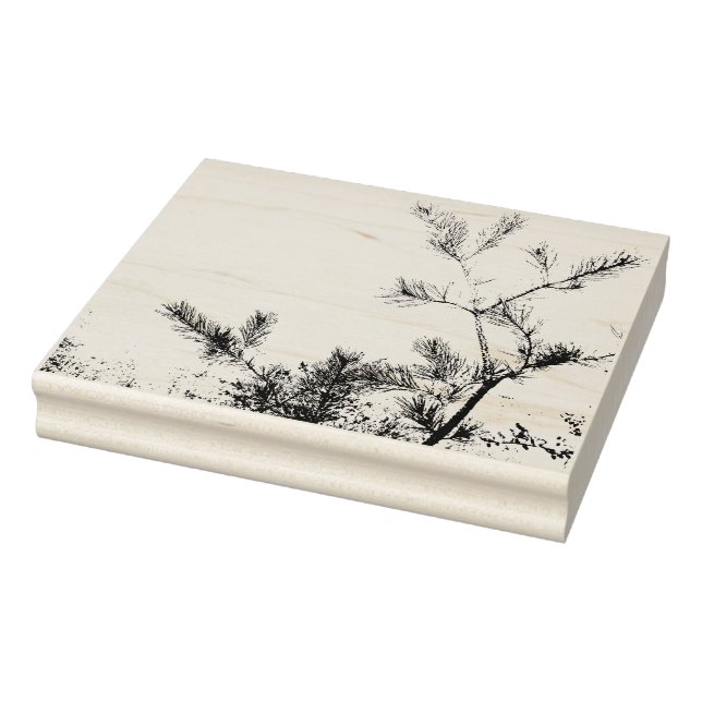 Carimbo De Borracha Design dos membros Pine Cone (Carimbo)