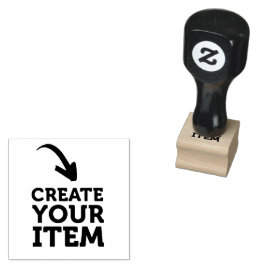 Carimbo De Borracha DESIGN PERSONALIZADO Black DIY de criação própria