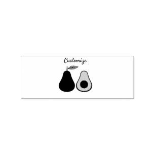Carimbo De Borracha Design Thunder_Cove do Avocado Lover