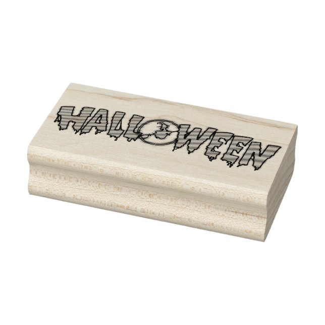 Carimbo De Borracha Dia das Bruxas (Carimbo)