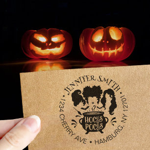 Carimbo De Borracha Dia de as Bruxas engraçado Hocus Pocus Sisters End
