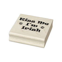 Carimbo De Borracha Dia de São Patrício