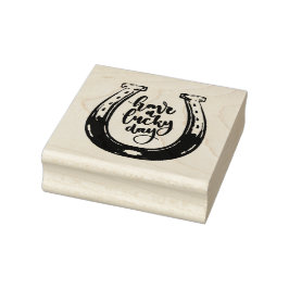 Carimbo De Borracha Dia de São Patrício