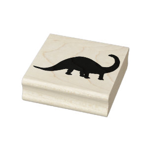 Carimbo de Borracha Dinossauro