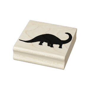 Carimbo De Borracha Dinossauro
