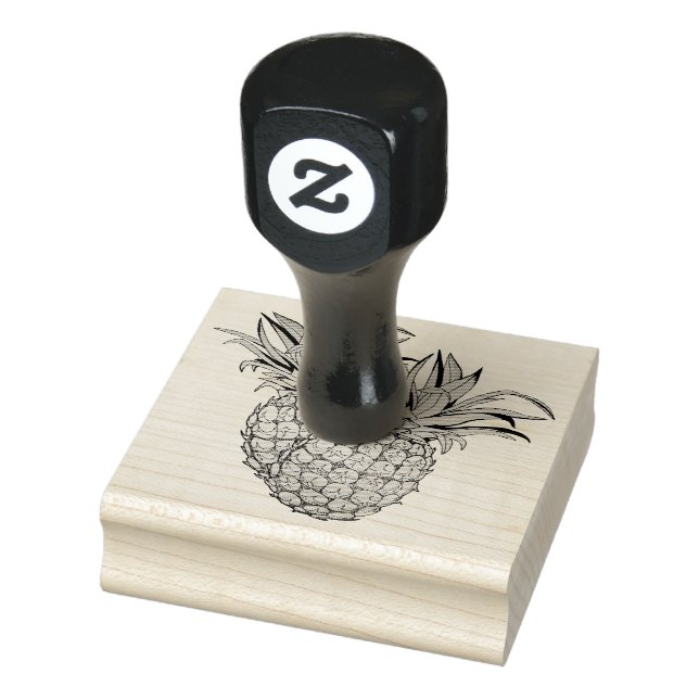 Carimbo de Borracha do Ananases (Carimbo)