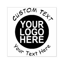 Carimbo de Borracha do Logotipo Comercial Personal