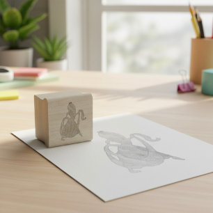 Carimbo de borracha do Rapunzel